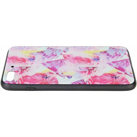 iPhone Case Glass Case Ultra Slim Floral Pattern C - Picture 1 of 5